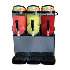 Donper XC336, Triple 3.2 Gallon Frozen Slushy & Granita Beverage Machine