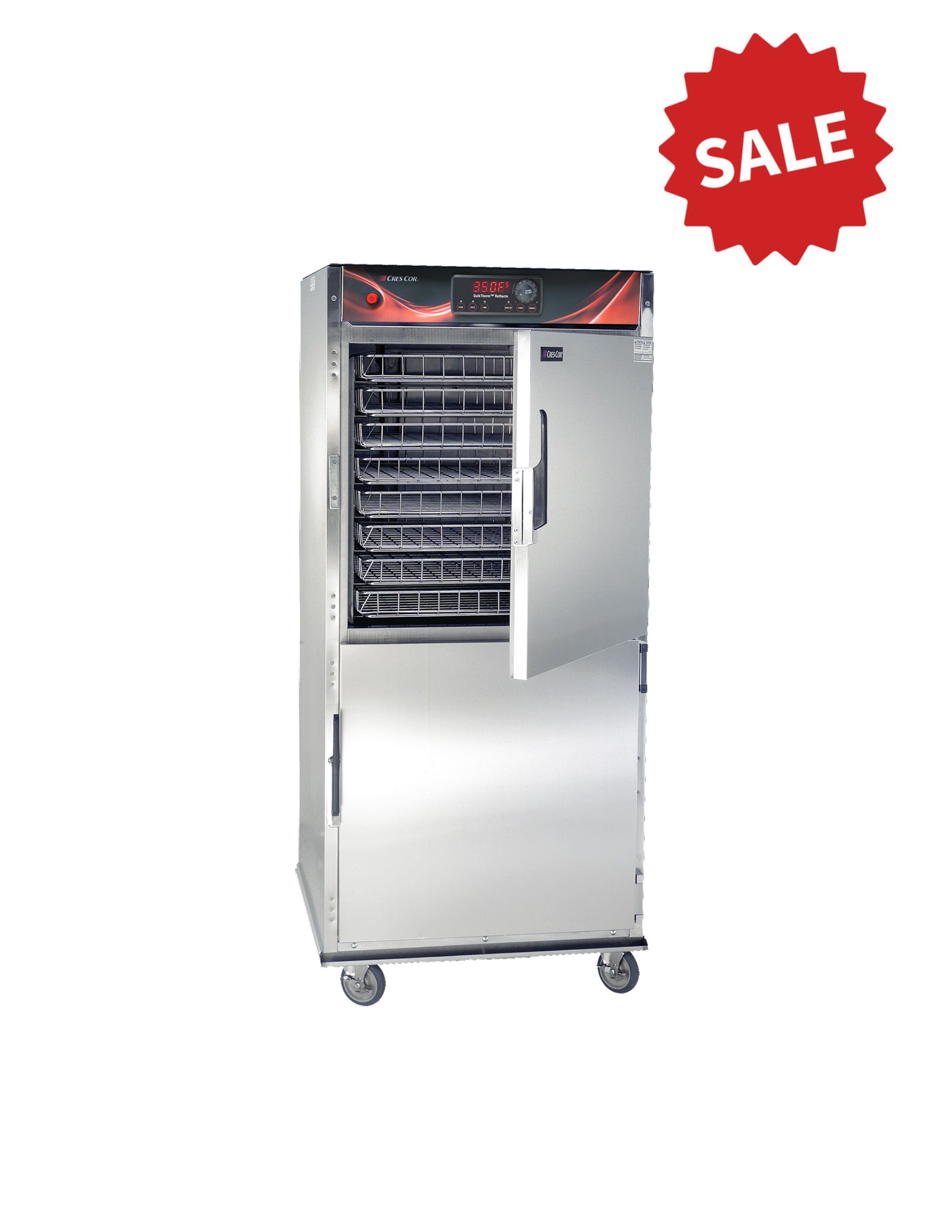 Used CRES COR RO151F1332DE QUIKTHERM RETHERMALIZATION OVEN WITH STANDA ...