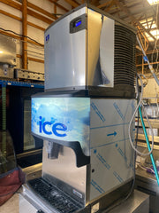 Used Manitowoc Ice ID-0323W 22" Indigo™ Full Cube Ice Machine Head - 330-lb/24-hr, Water Cooled, 115v
