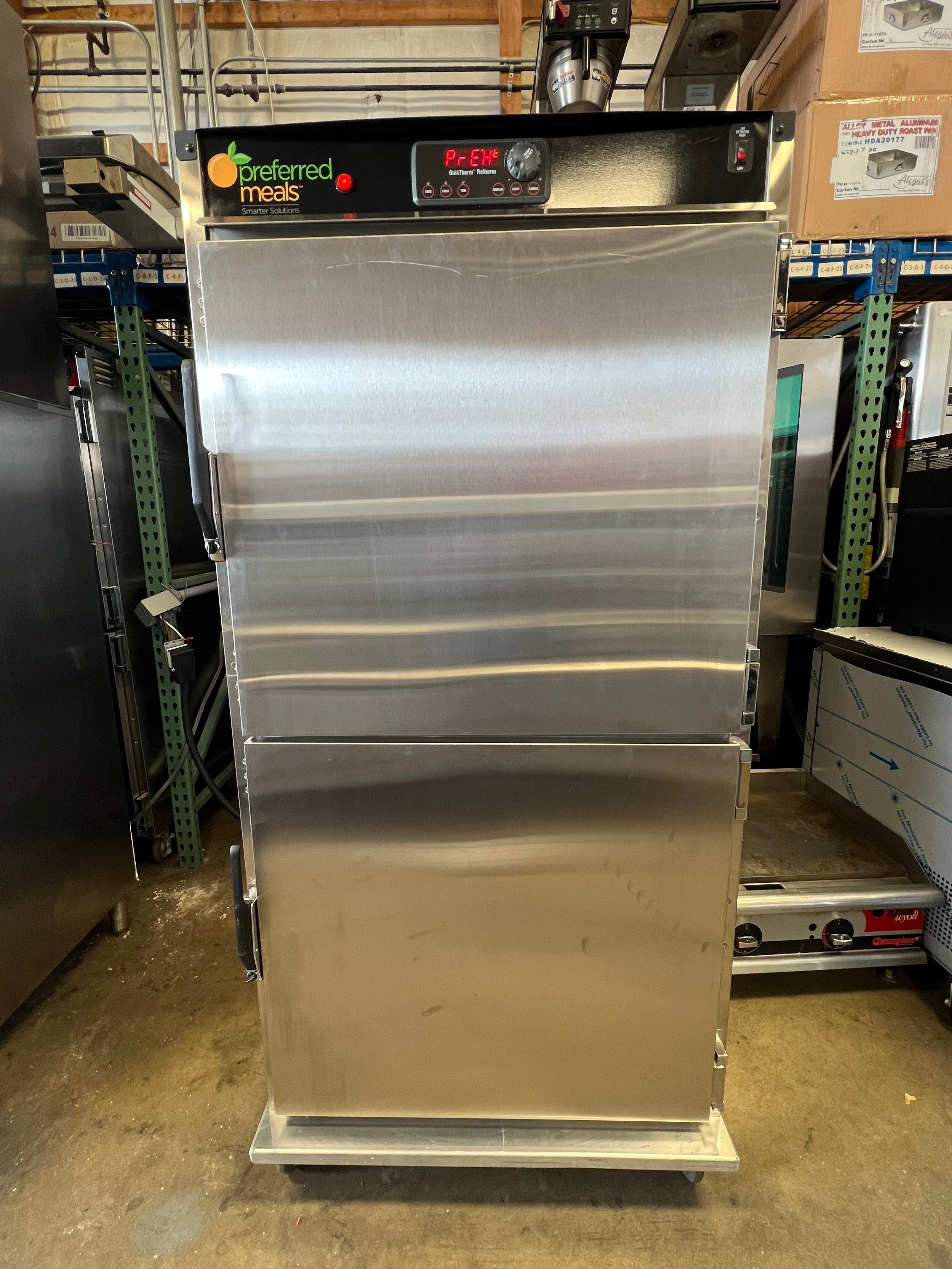 Used CRES COR RO151F1332DE QUIKTHERM RETHERMALIZATION OVEN WITH STANDA ...