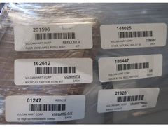 Vulcan 2TR45AF-1 PowerFry3 Natural Gas 90-100 lb. 2 Unit Fryer System with Solid State Analog Controls and KleenScreen Filtration - 140,000 BTU