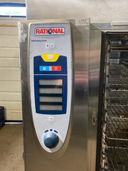 Used Rational double gas combi oven