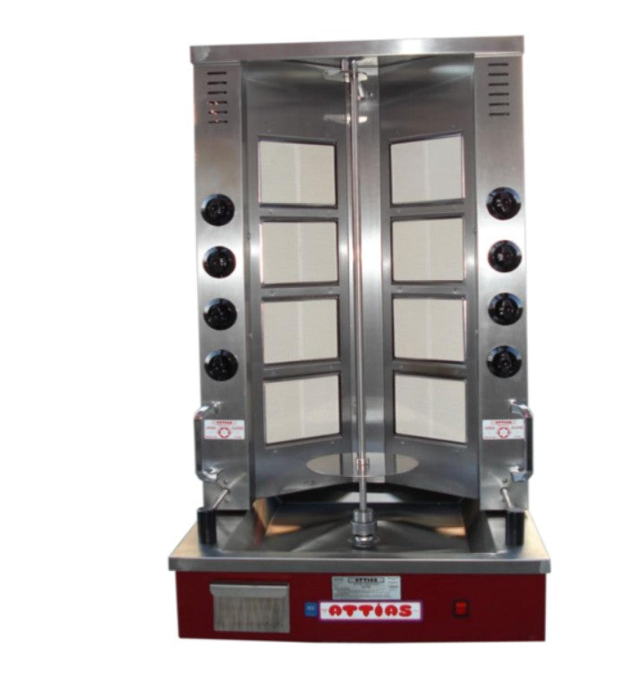 Used Attias GRY-8 8 Burner 100lbs Gyro Machine – Prepzone