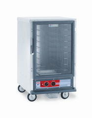 Metro C515-HFC-4 1/2 Height Non-Insulated Mobile Heated Cabinet w/ (8) Pan Capacity, 120v