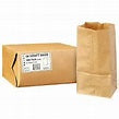 Extra Heavy Duty  8# Brown Grocery Bags GX8-500 - 500ct