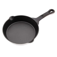 Winco CAST-8 FireIron 8" Pre-Seasoned Cast Iron Skillet