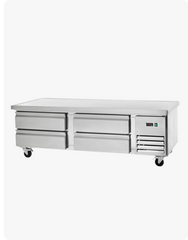 Arctic Air ARCB72 74" Four Drawer Refrigerated Chef Base