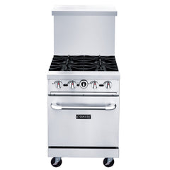 DCR24-4B 24" with Four (4) Open Burners