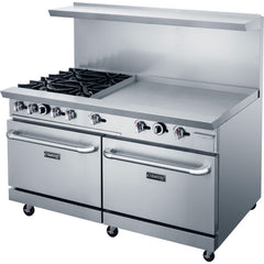 DCR60-4B36GM 60" with Four (4) Open Burners & 36" Griddle