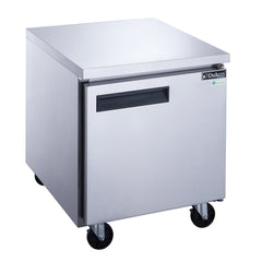 Dukers DUC29F 29" Single Door Undercounter Freezer in Stainless Steel - 7 Cu. Ft.